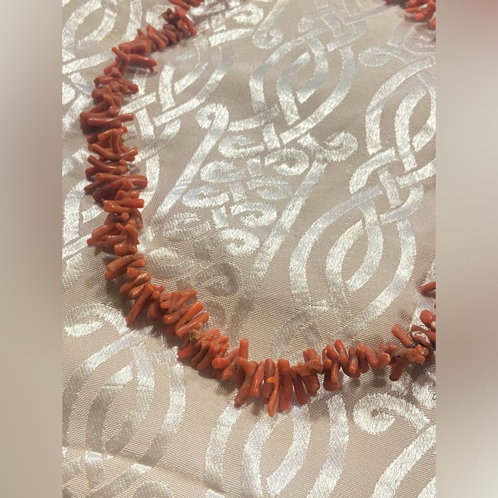 Vintage Branch Coral Necklace #9256 ❤️‍🔥 - Picture 4 of 10